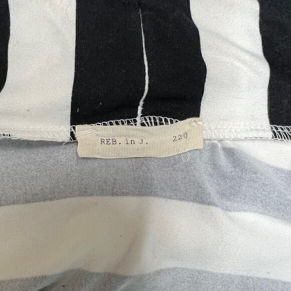 REB in J 220 Long Cardigan White and Black Large - Picture 3 of 4